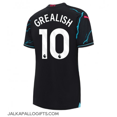 Manchester City Jack Grealish #10 Kolmaspaita Naiset 2023-24 Lyhythihainen